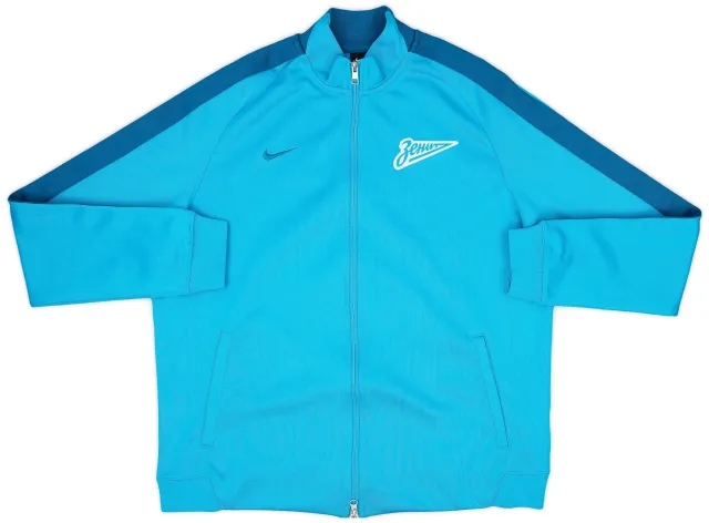 2014-15 Zenit St. Petersburg Nike Track Jacket - 9/10 - (XL)