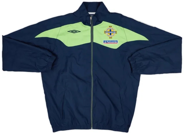 2007-09 Northern Ireland Umbro Rain Jacket - 9/10 - (S)
