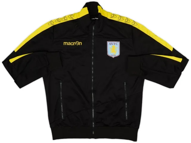2015-16 Aston Villa Macron Track Jacket - 7/10 - (M)