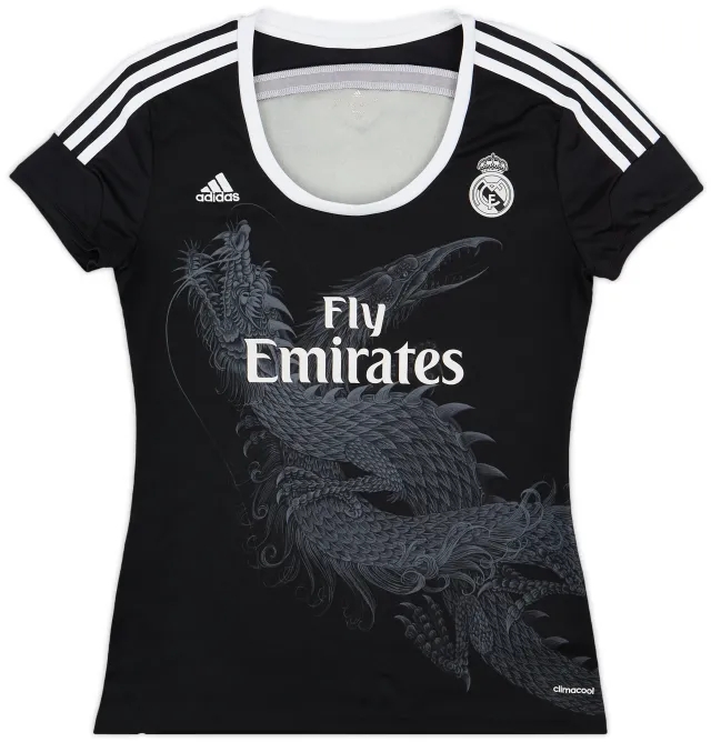 adidas 2014-15 Real Madrid Third - 8/10 - (Women's XL)