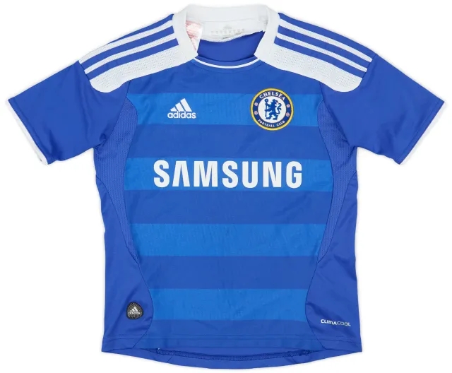 adidas 2011-12 Chelsea Home Shirt - 7/10 - (7-8 Years)