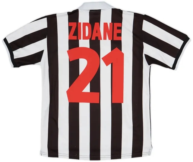 Kappa 1998-99 Juventus Home Shirt Zidane #21 - 6/10 - (S)