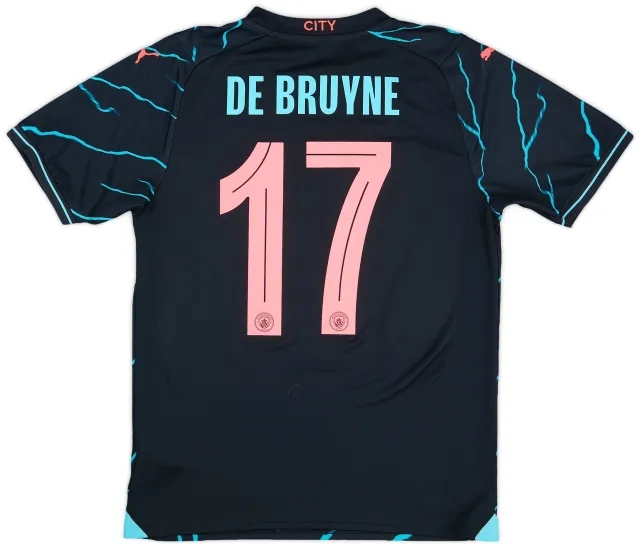 Puma 2023-24 Manchester City Third Shirt De Bruyne #17 - 10/10 - (M)