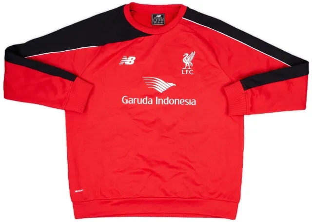 2015-16 Liverpool New Balance Sweat Top - 6/10 - (XL)