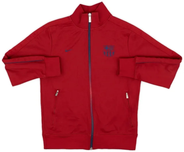 2012-13 Barcelona Nike Track Jacket - 9/10 - (L.Boys)