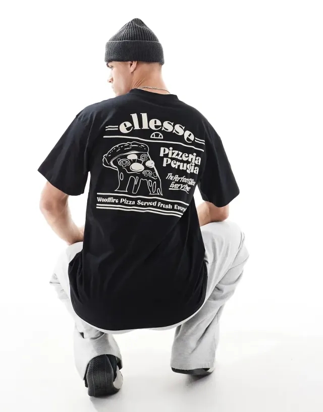 Ellesse Canoci Tee In Black