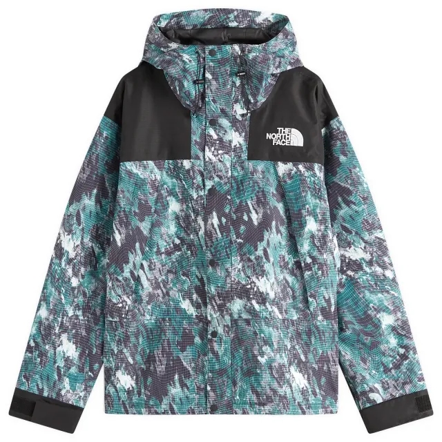 Windbreaker The North Face Dryvent Mono Mountain Jacket Deep Nori Trail Grid Pr Xl