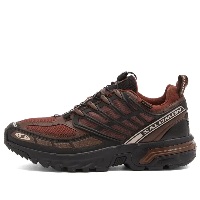 Salomon Men's Acs Pro Gtx Sneaker Roasted Clay/Black/Rum Raisin