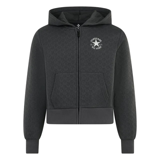 Converse Kids Star Pointelle Full Zip Sweatshirt