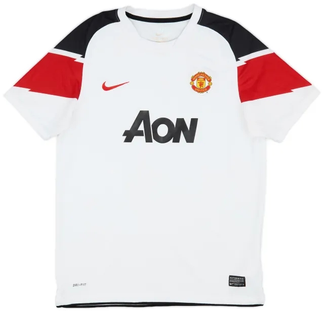 Nike 2010-12 Manchester United Away Shirt - 7/10 - (XL.Boys)