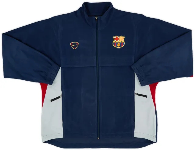 2000-01 Barcelona Nike Track Jacket - 7/10 - (XL)