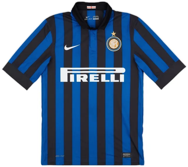 Nike 2011-12 Inter Milan Home Shirt - 9/10 - (S)