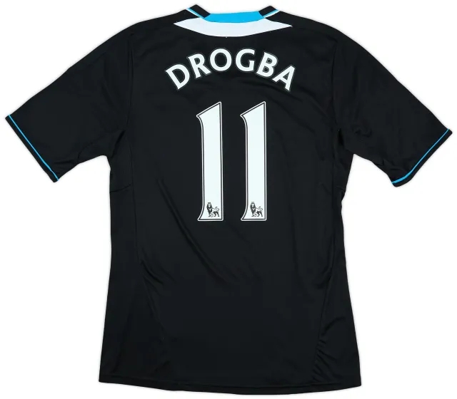 adidas 2011-12 Chelsea Away Shirt Drogba #11 - 5/10 - (S)
