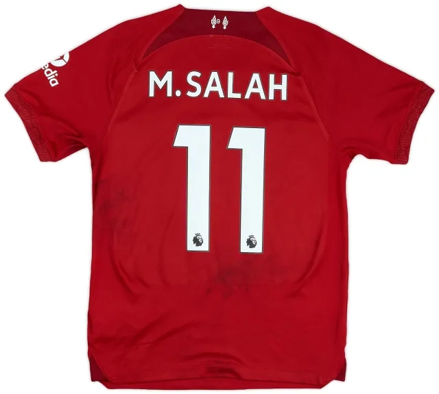 Nike 2022-23 Liverpool Home Shirt M.Salah #11 - 5/10 - (S)