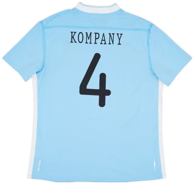 Umbro 2011-12 Manchester City Home Shirt Kompany #4 - 6/10 - (XL)