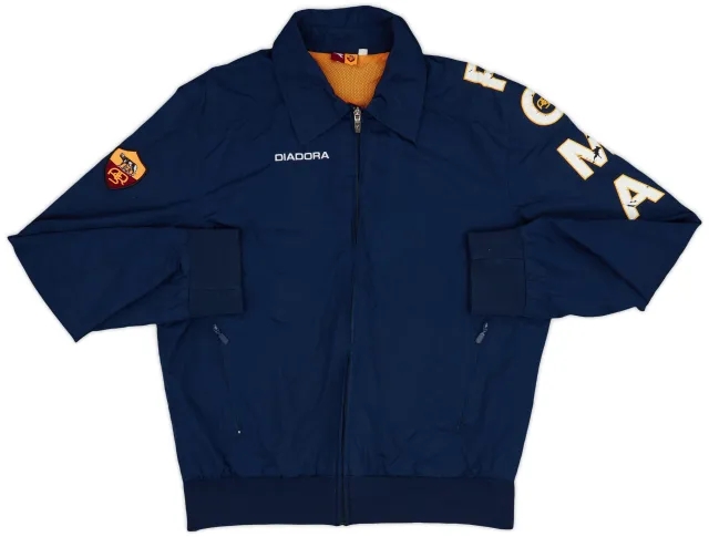 2005-06 Roma Diadora Track Jacket - 6/10 - (L)