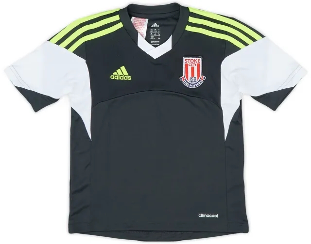 adidas 2013-14 Stoke City '150 Years' Away Shirt - 8/10 - (6-7 Years)
