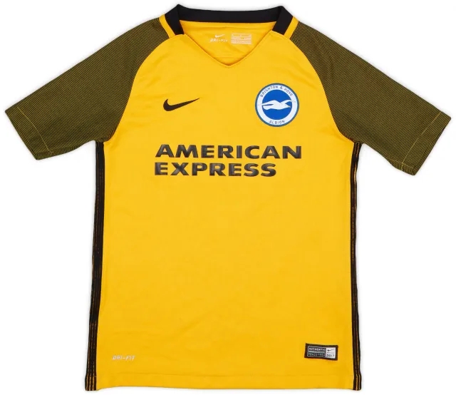 Nike 2017-18 Brighton Away Shirt - 7/10 - (S.Boys)