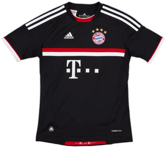adidas 2011-12 Bayern Munich Third Shirt - 9/10 - (M.Boys)