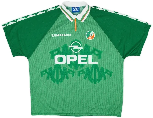 Umbro 1996-98 Ireland Home Shirt - 8/10 - (XXL)