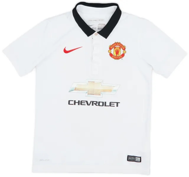 Nike 2014-15 Manchester United Away Shirt - 5/10 - (S.Boys)
