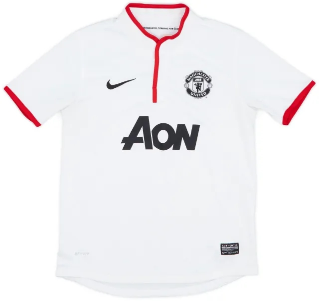 Nike 2012-14 Manchester United Away Shirt - 8/10 - (M.Boys)