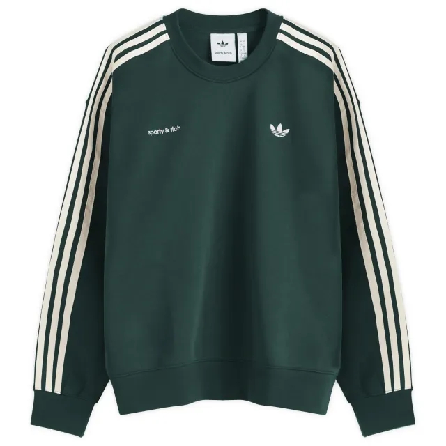 Adidas Women's X Sporty & Rich Sweatshirt Shadow Green