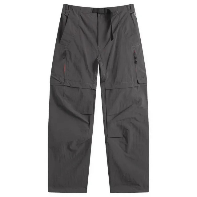 Napapijri Men's Ripstop Modular Cargo Pants Dark Grey Solid