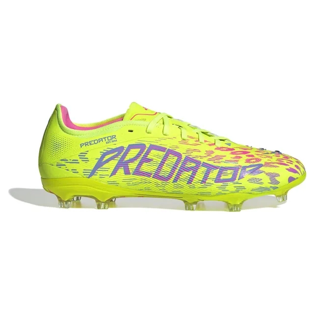 Adidas Predator Pro Fg Mystic Victory - Lucid Lemon/Lucid Pink/Blue Fusion - ['Green']