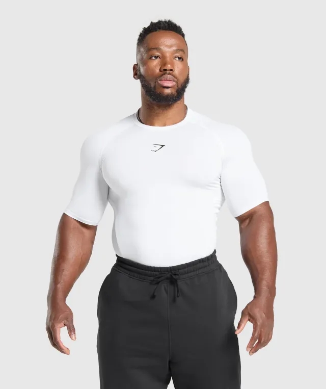 Gymshark Element Baselayer T-Shirt - White