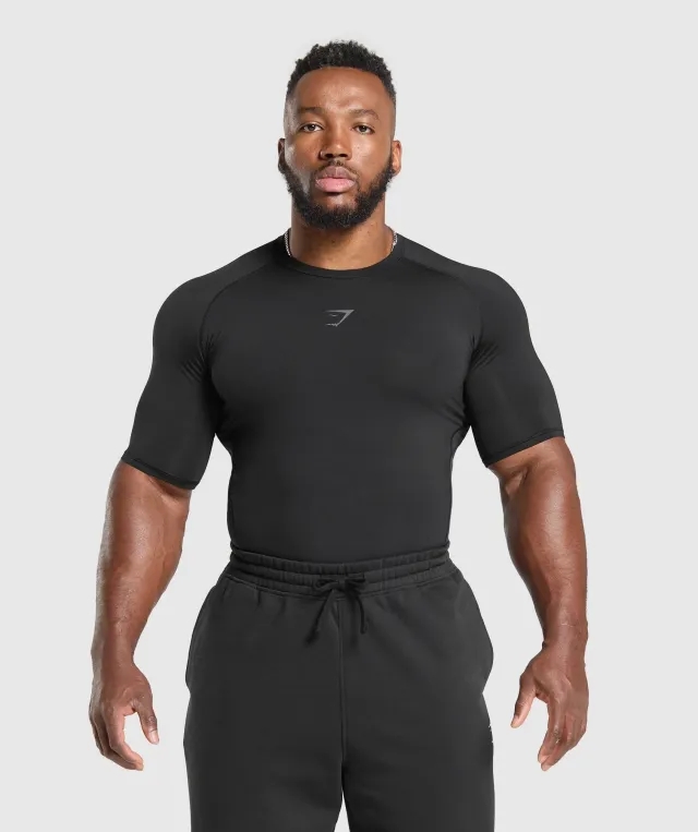 Gymshark Element Baselayer T-Shirt - Black