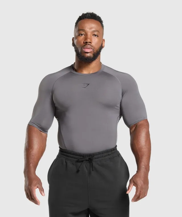 Gymshark Element Baselayer T-Shirt - Dark Grey