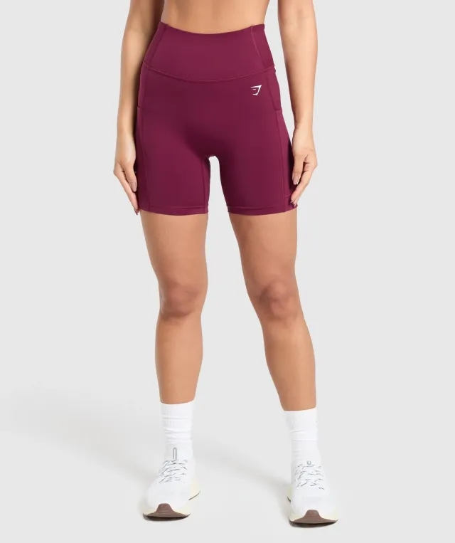 Gymshark Pocket Shorts - Strong Pink