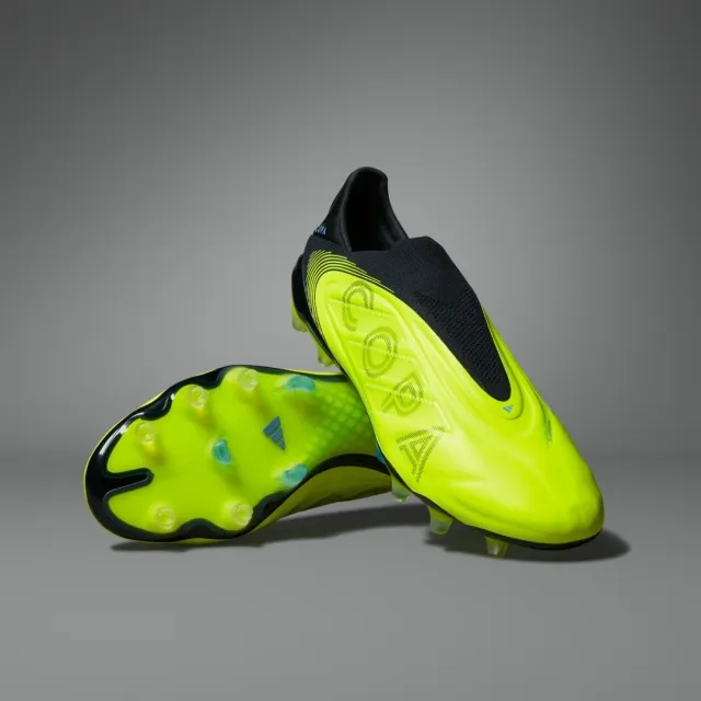 Adidas Copa Pure Elite Iii Laceless Fg Mystic Victory - Lucid Lemon/Lucid Lemon/Core Black - ['Green']
