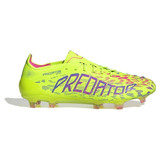 Adidas Predator Elite Fg Mystic Victory - Lucid Lemon/Lucid Pink/Blue Fusion - ['Green']