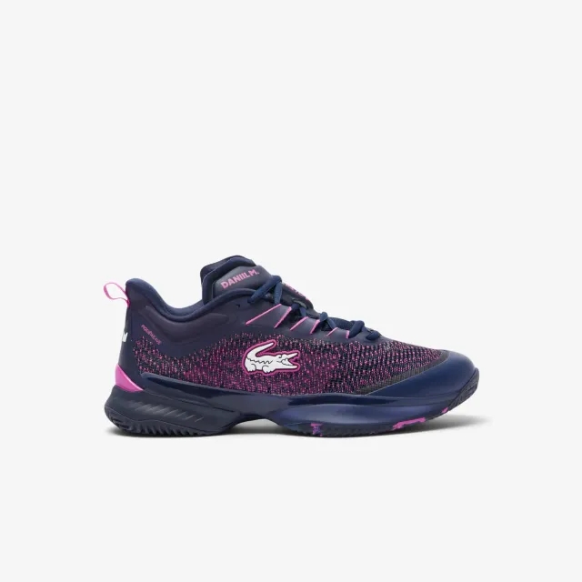 Lacoste Men's AG-LT23 Ultra x Daniil Medvedev Tennis Shoes - Navy / Pink