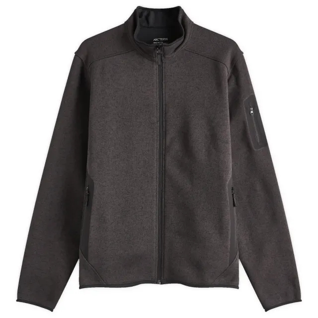 Arc'teryx Men's Covert Fleece Cardigan Black Heather Ii