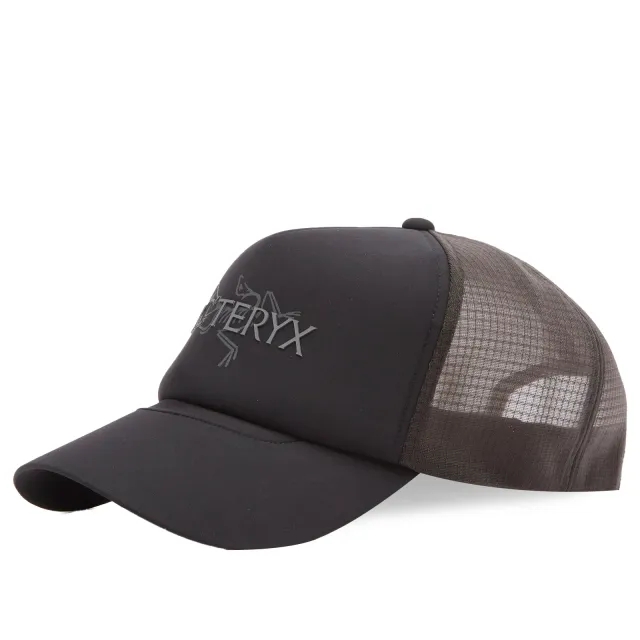 Arc'teryx Men's Bird Word Trucker Hat Black/Cloud