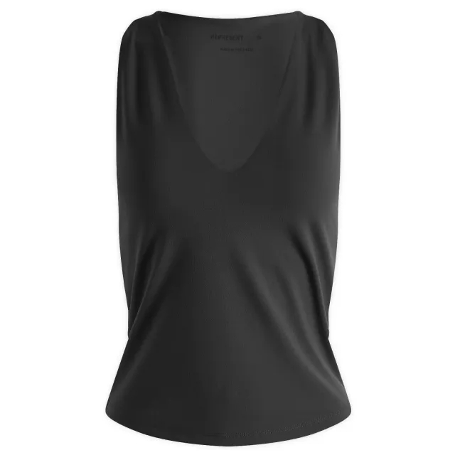 Asics Represent Women's V-Neck Tank Top Jet Black