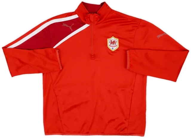 2012-13 Cardiff Puma 1/4 Zip Drill Top - 5/10 - (M)