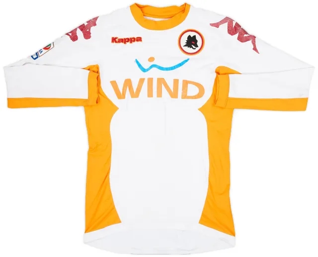Kappa 2010-11 Roma Away L/S Shirt - 5/10 - (XS)