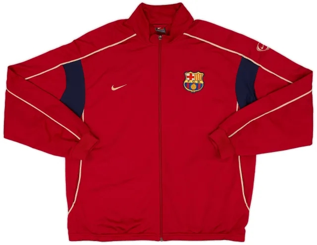 2001-02 Barcelona Nike Track Jacket - 9/10 - (XL)