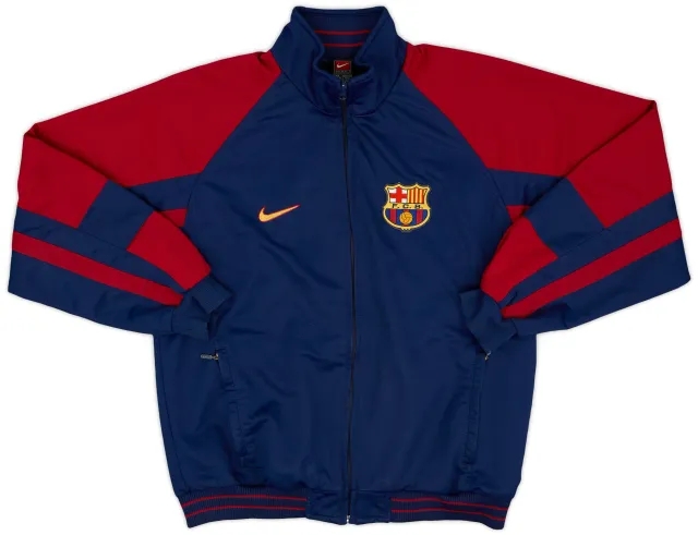 1999-00 Barcelona Nike Track Jacket - 9/10 - (M)