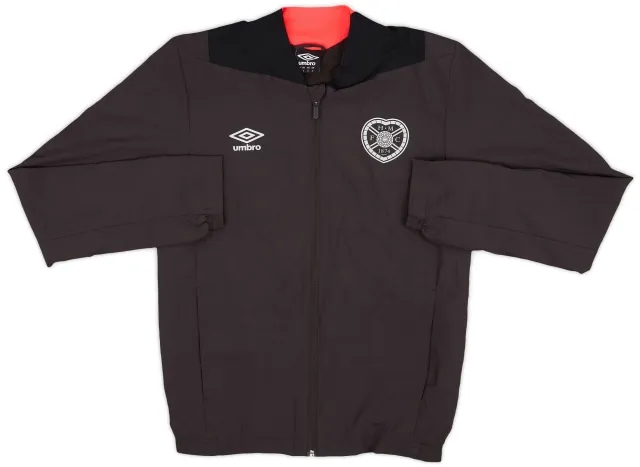 2018-19 Hearts Umbro Track Jacket - 9/10 - (S)