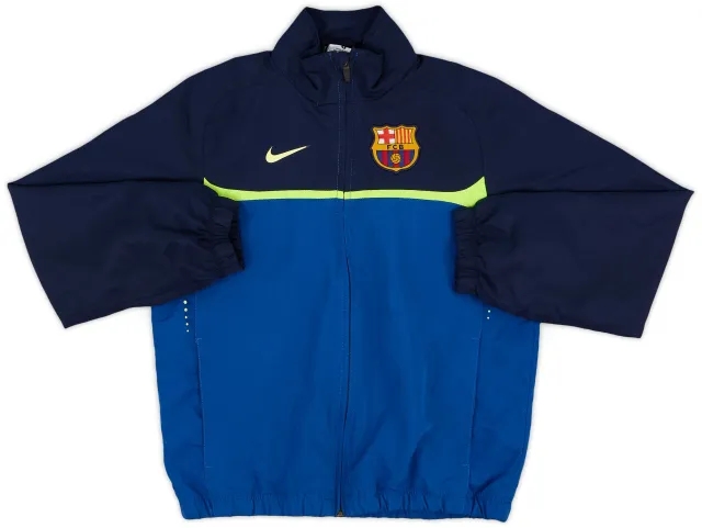 2010-11 Barcelona Nike Track Jacket - 8/10 - (S.Boys)