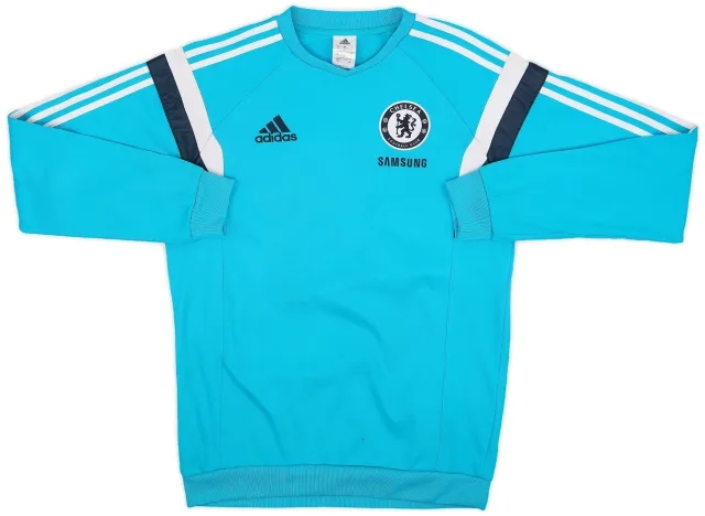 2014-15 Chelsea adidas Sweat Top - 5/10 - (S)