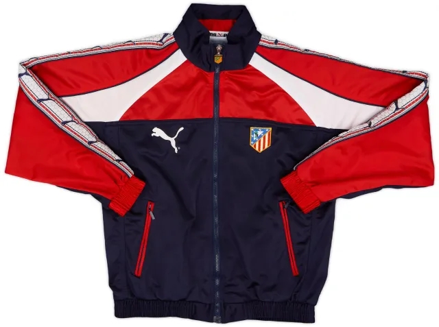 1996-97 Atletico Madrid Puma Track Jacket - 9/10 - (S)