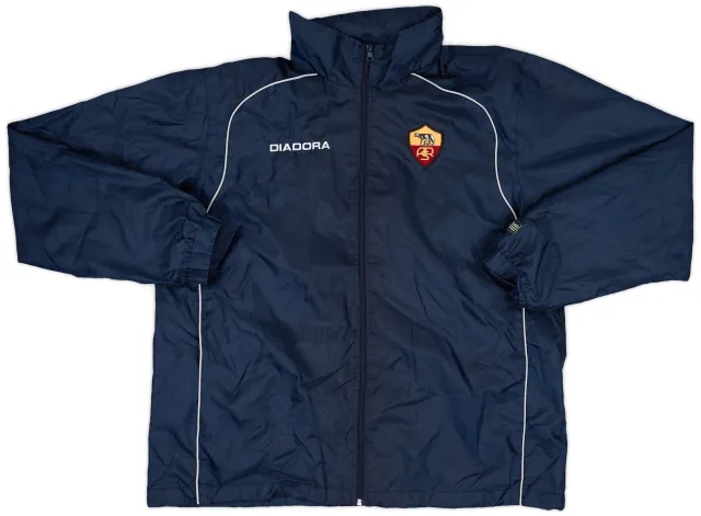 2004-05 Roma Diadora Hooded Rain Jacket - 6/10 - (XL)