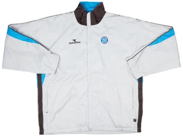 2002-03 Napoli Diadora Track Jacket - 8/10 - (XL)