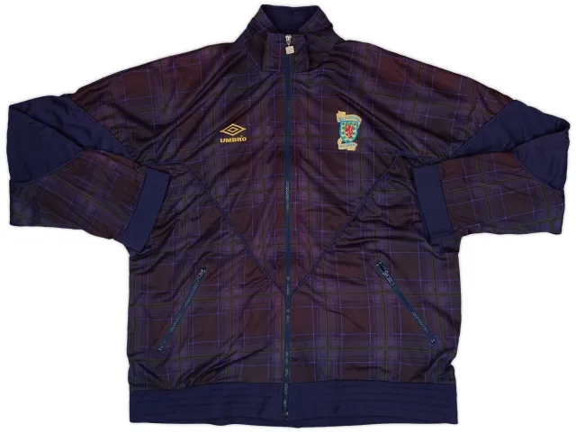 1994-96 Scotland Umbro Track Jacket - 7/10 - (XL)